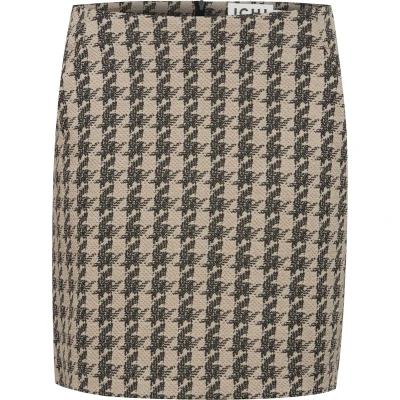 Afbeelding van ICHI Ihkate Alijn rok, Dames, Maat: XL, Doeskin hound