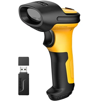 Afbeelding van Inateck Barcodescanner, draadloos, 2,4 GHz, batterij met 2600 mAh, 60 m bereik, automatische scanning voor snel en nauwkeurig scannen, gebruiksduur ca. 1 maand, P6