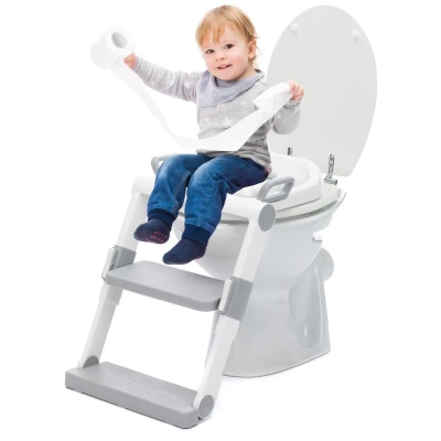 Afbeelding van Fillikid Toilettrainer wit/grijs