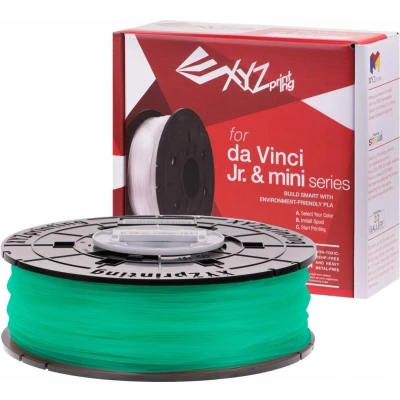 Afbeelding van XYZprinting da Vinci PLA (NFC) 3D printer filament Clear Groen