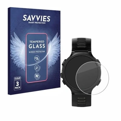 Afbeelding van Savvies Tempered Glass Screen Protector voor Garmin Forerunner 735XT (3 Stuks) 9H Gehard Glas Scherm Beschermer