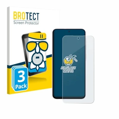 Afbeelding van BROTECT Antireflecterende Glas Screen Protector Mat voor Samsung Galaxy A56 5G (3 Stuks) Schermbeschermer [Beschermglas Folie niet Gehard Glas]