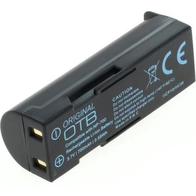 Afbeelding van AccuCell batterij geschikt voor Pentax D Li72, 700mAh