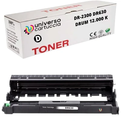 Afbeelding van Universo® Drumcartridge DR2300 DR 2300 DRUM compatibel met Brother MFCL2700DW / MFCL2700DN MFCL2720DW MFCL2740DW DCPL2500D HLL2300D HLL2340DW 0DW 365. DW/HLL2370DN (1