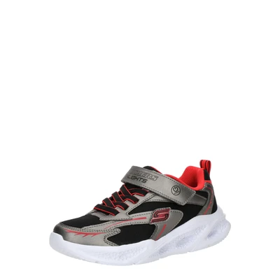 Afbeelding van SKECHERS Sneakers &#039;METEOR LIGHTS&#039; grijs / rood zwart