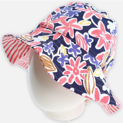 Afbeelding van uv hoedje archimede flowers T0 43CM