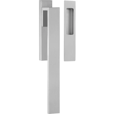 Afbeelding van Formani Hefschuifdeurbeslag Bob Manders RIBBON BM230Y incl. cilindergat PC69 mat RVS