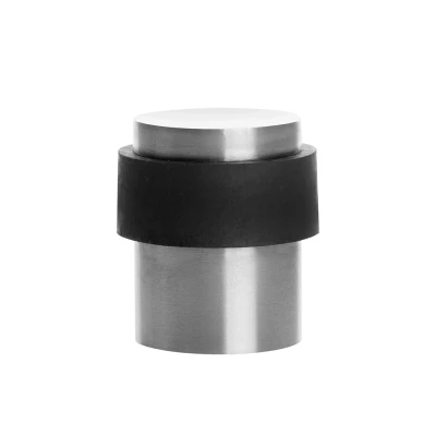 Afbeelding van Deurstopper mat nikkel voor vloermontage 30x40 mm