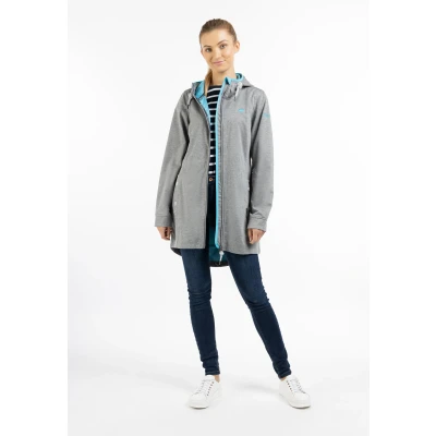 Afbeelding van Functioneel jack DREIMASTER XXL / Grijs Melange Donker Aqua 65% Polyester 35% Viscose