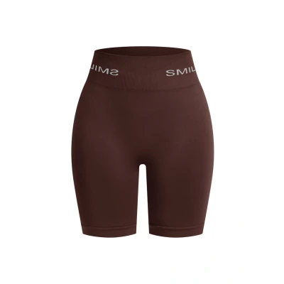 Afbeelding van Smilodox Scrunch Azura Tights, Dames, Maat: XS, Braun