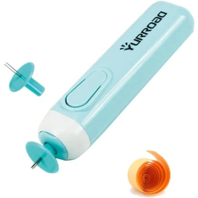 Afbeelding van YURROAD Quilling Tool Elektrische Slotted Pen Geautomatiseerde Papier Volume Curling Voor Beginners Ambachten