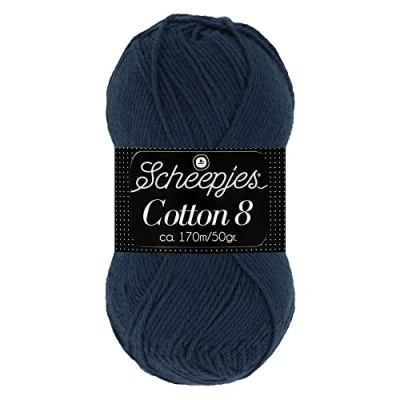 Afbeelding van Scheepjes Cotton 8 50g 527 Blauw