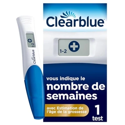 Afbeelding van Clearblue digitale zwangerschapstest met schatting van de zwangerschapsleeftijd, 1 test