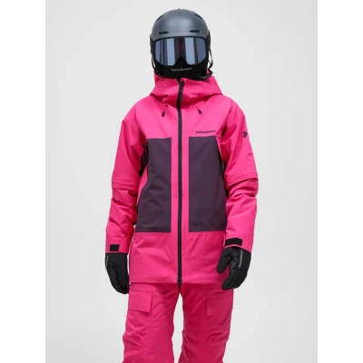 Afbeelding van Peak Performance Edge Insulated Jacket Dames Ski jas Beetroot Purple M