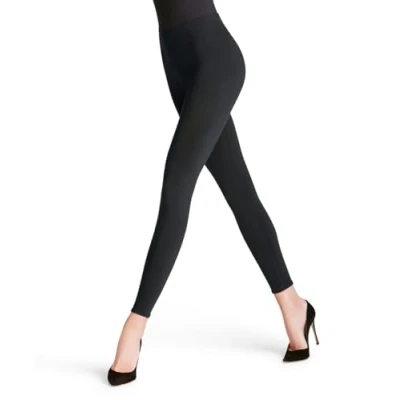 Afbeelding van FALKE Dames Legging Cotton Seamless W LE Katoen eenkleurig 1 Paar, Grijs (Graphite 3146), L 44 46