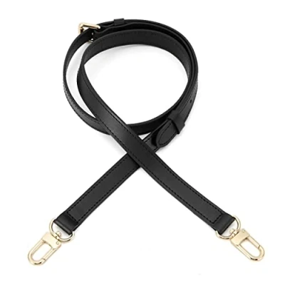 Afbeelding van Senral Vervangende leren schouderband voor handtassen, Speedy Bag, Alma, Pepite, schoudertas, draagtas, portemonnee, met goudkleurige haken