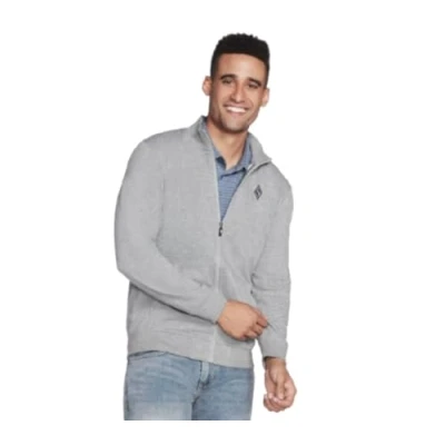 Afbeelding van Skechers Hoodless Hoodie GOwalk Everywhere Jacket Sweatjack Herren M3JA195 417 NVY marine
