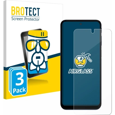 Afbeelding van BROTECT Screenprotector voor Motorola Moto G41 Folie Beschermfolie Beschermglas transparant (3 Stuks)