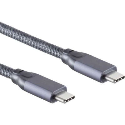 Afbeelding van S Impuls Premium USB C naar kabel USB3.2 Gen 2x2 met DP Alt Mode en E Marker chip tot 20V/5A / zwart 0,50 meter