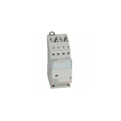 Afbeelding van Legrand relais zonder manuele bediening 2no 2nc 25a 230vac 2 modules 412533