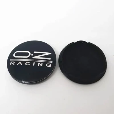 Afbeelding van Auto Hub Center Cap Wieldoppen voor OZ Racing M595 O.Z 62MM Wielnaafafdekkingen Banden Velgen Emblem Protector Vervanging Accessoires,BlackWhite