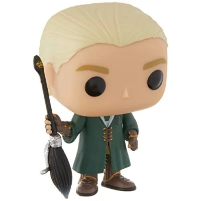 Afbeelding van Figurine Pop ! Harry Potter 19 Draco Malfoy (avec balai de Quidditch)