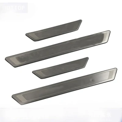 Afbeelding van 4 Stuks Auto RVS Instaplijsten Protector Voor BMW X1 U11 / xLine 2022, Sierstrips, Buitendorpel Kick Platen Accessoires