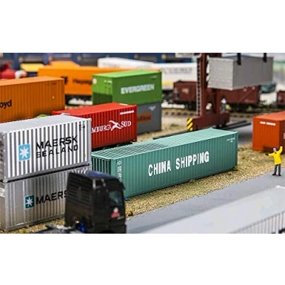 Afbeelding van Faller 40&#039; Container CHINA SHIPPING modelbouwsets, hobbybouwspeelgoed voor kinderen, modelverf en accessoires