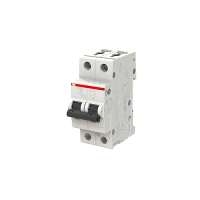 Afbeelding van Abb s201 installatieautomaat 1p n c karakteristiek 20a iec en 60898 1 6 ka iec60947 2 10 modulen breedte 35mm 2cds251103r0204
