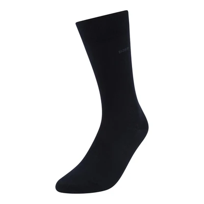 Afbeelding van BOSS Marc uni (1 pack) herensokken katoen donkerblauw Maat: 39 42