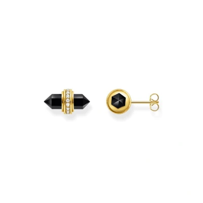 Afbeelding van Thomas Sabo H2281 177 11 Oorbellen Dames 925er Zilver geel verguld