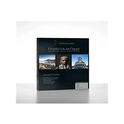 Afbeelding van Hahnemühle 10641663 Digital FineArt Photo Rag Baryta Papier, 315 g/m², DIN A4, 210 x 297 mm, wit