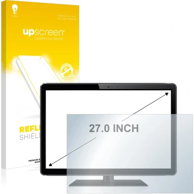 Afbeelding van upscreen Screenprotector voor Alles in één PC&#039;s met 27 inch scherm [598 mm x 336 mm, 16:9] Folie Beschermfolie anti glare matte