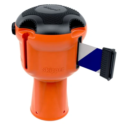 Afbeelding van Oranje Skipper Unit Met Blauw/wit Afzetlint (1 Stuk)