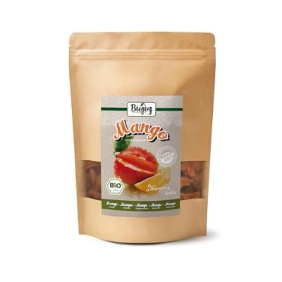 Afbeelding van Biojoy BIO Mango (500 g), gedroogd, ongezoet en vrij van zwavel