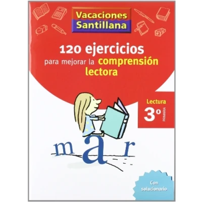 Afbeelding van VACACIONES SANTILLANA 3 PRIMARIA 120 EJERCICIOS PARA MEJORAR LA COMPRENSION LECTORA