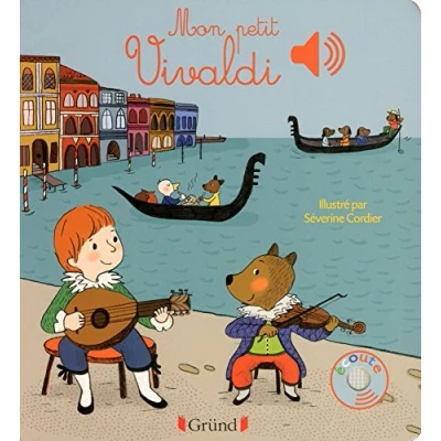 Afbeelding van Mon petit Vivaldi Livre sonore avec 6 puces Dès 1 an: Mes Premiers Livres Sonores