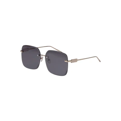 Afbeelding van Pilgrim Aylin Zonnebril, Dames, Maat: One Size, Dark grey/gold
