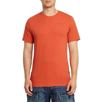 Afbeelding van Slim Base T shirt, Rood (Lt Antic Red D19070 c723 b439), S