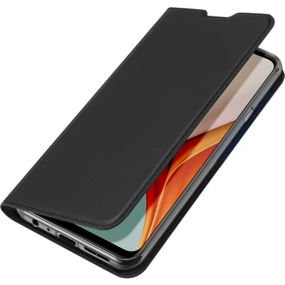Afbeelding van OnePlus Nord N100 Hoesje Kunstleder Dux Ducis Bookcase Zwart Telefoonhoesje