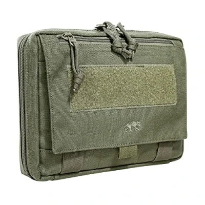 Afbeelding van Tasmanian Tiger TT EDC Pouch Molle compatibele rugzak organizer, extra tas voor gereedschap en medische EHBO set met patchoppervlak, groen (olijf)