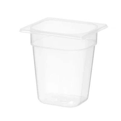 Afbeelding van HENDI Gastronorm Bak 1/6 PP Transparant 3.4 L 176x162x(H)200 mm