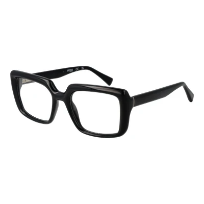 Afbeelding van Guess Unisex GU50152 001 Montature da vista Iniettato Nero Geometrica Normale
