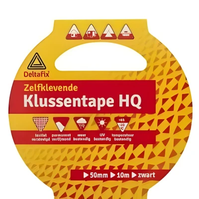 Afbeelding van Deltafix Klussentape HQ+ 50mm x 10m1 Zwart.
