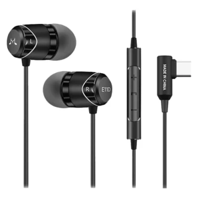 Afbeelding van SoundMAGIC E11D Digitale USB C Hoofdtelefoon Type Oordopjes met Microfoon Bedrade Koptelefoon Hifi Stereo Oortelefoons Krachtige Bas Geluidsisolerend Compatibel Android Doestellen