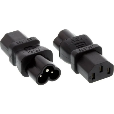 Afbeelding van C13 C6 stroomadapter / zwart