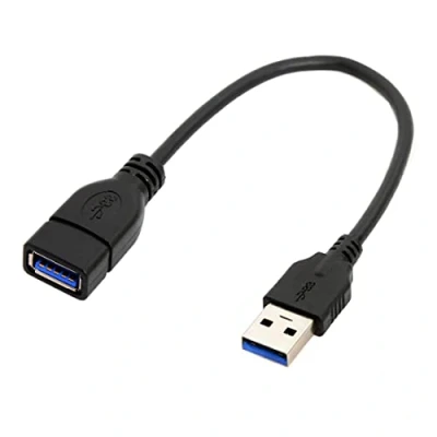 Afbeelding van CY USB 3.0 Type A Mannelijk naar Vrouwelijke Verlengkabel 20 cm 5 Gbps