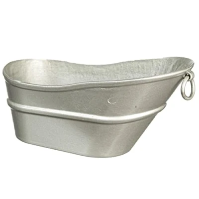 Afbeelding van Melody Jane Poppenhuis Ouderwetse Tin Bad Miniatuur Keuken Accessoire