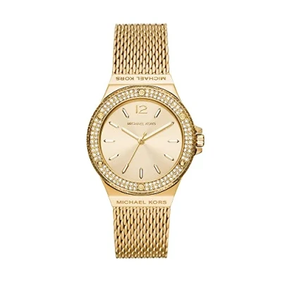 Afbeelding van Michael Kors Lennox Horloge goldcoloured, Dames, Maat: One Size, Gold coloured