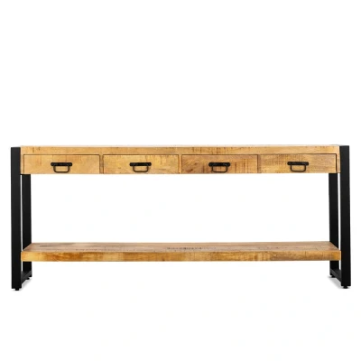 Afbeelding van Britt 4 Lade Sidetable 180